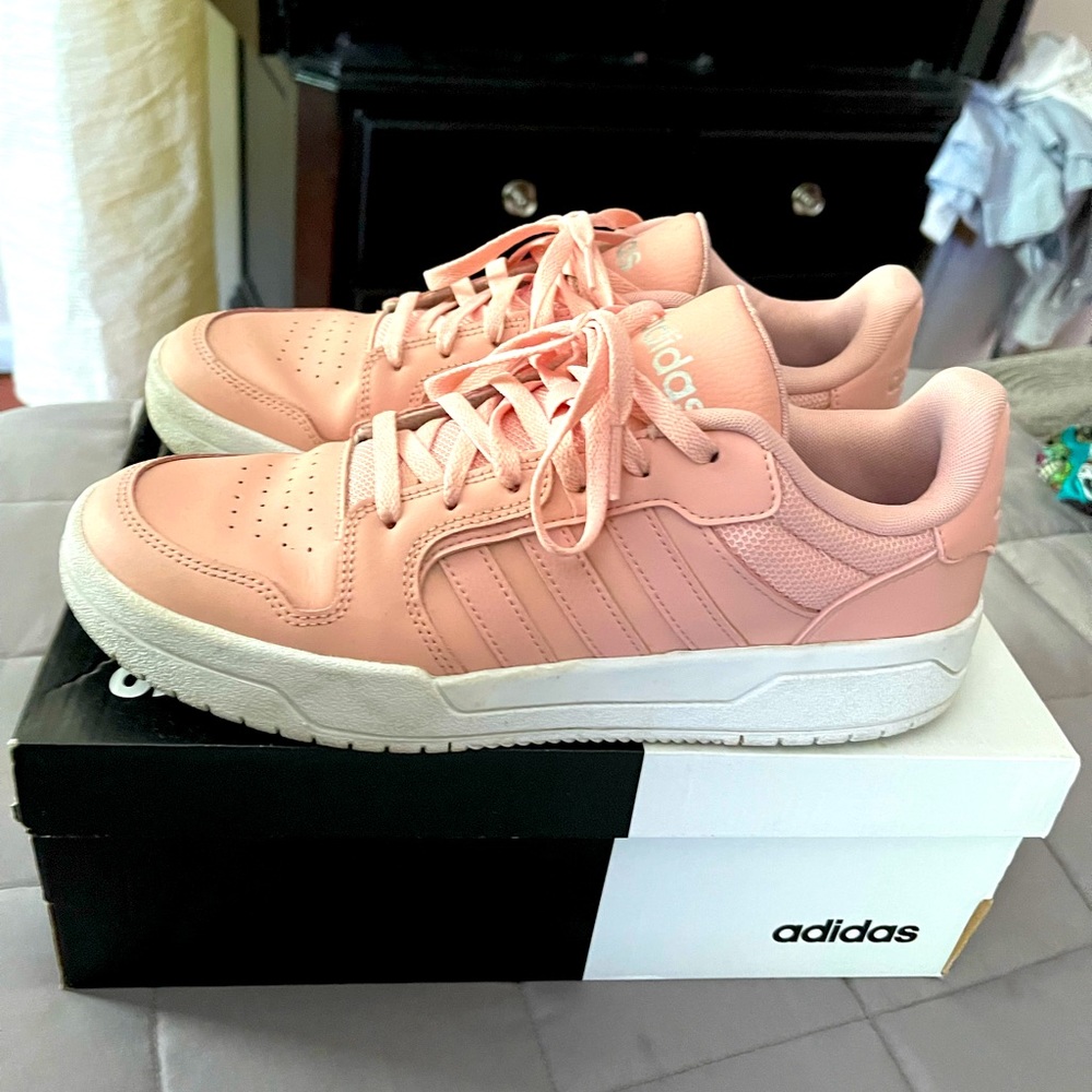 Like New Pink Adidas sneakers